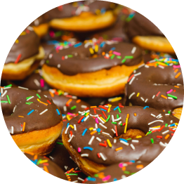 Chocolate Sprinkle Donut