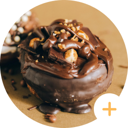 Choc Fudge Deluxe Donut